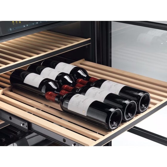 MIELE KWTUS 7054 F για 44 Μπουκάλια Μαύρο Εντοιχιζόμενος Συντηρητής Κρασιών image 3
