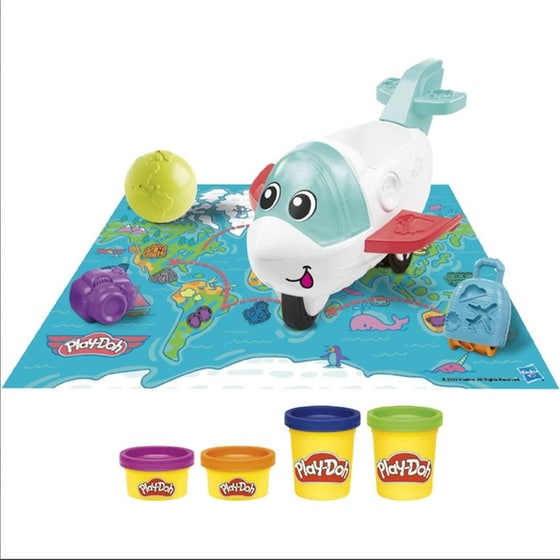 Hasbro Play-Doh Wild Airplane Explorer Starter Σετ image 1