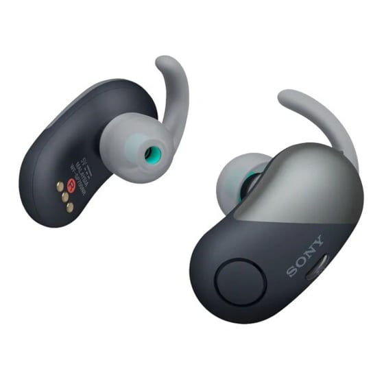 SONY WF-SP700 Bluetooth Wireless Ακουστικά Black image 1