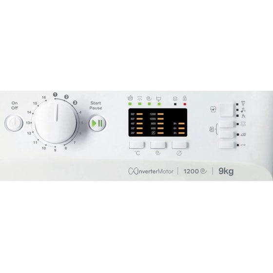 INDESIT MTWA 81484 W EU 8 kg 1.400 Στροφές Λευκό Πλυντήριο Ρούχων image 5