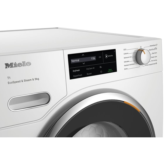 MIELE TWL680WP 125 Gala Edition 9 kg με Αντλία Θερμότητας Λευκό Στεγνωτήριο Ρούχων image 1