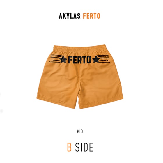 Σορτσάκι Akylas - FERTO One Size Παιδικό - Πορτοκαλί (1 τεμάχιο) image 1