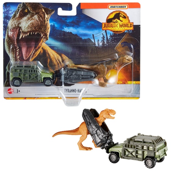 Matchbox Jurassic World Dominion Αυτοκινητάκια & Δεινόσαυροι - Διάφορα Σχέδια image 8