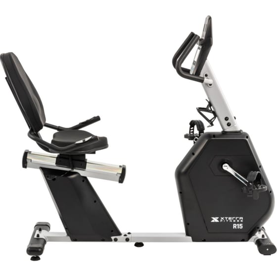 Ποδήλατο Γυμναστικής XTERRA Καθιστό R15 43345 - Μαύρο/Γκρι image 0