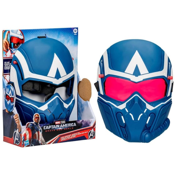 Hasbro Marvel Avengers Μάσκα Ήρωα Captain America Brave New World Flight Vision image 0