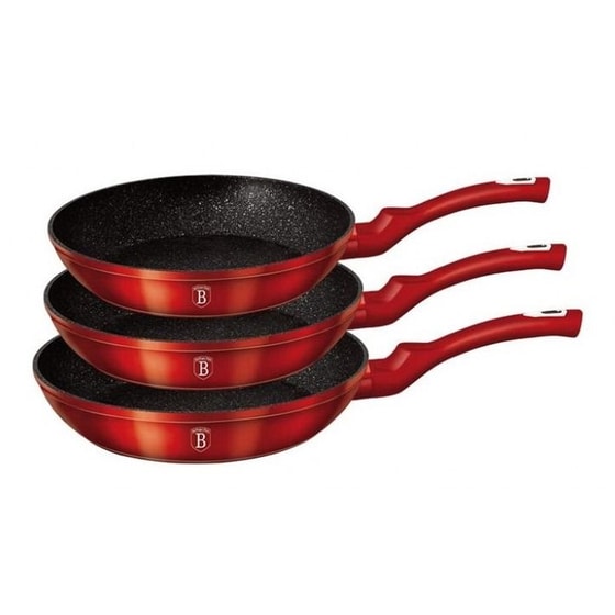 Σετ Τηγάνια BERLINGER HAUS BH-1288NF Κόκκινο image 0