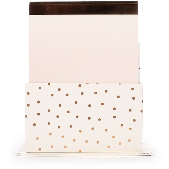 Desk Organizer Posh+Pop Rose Gold image 3