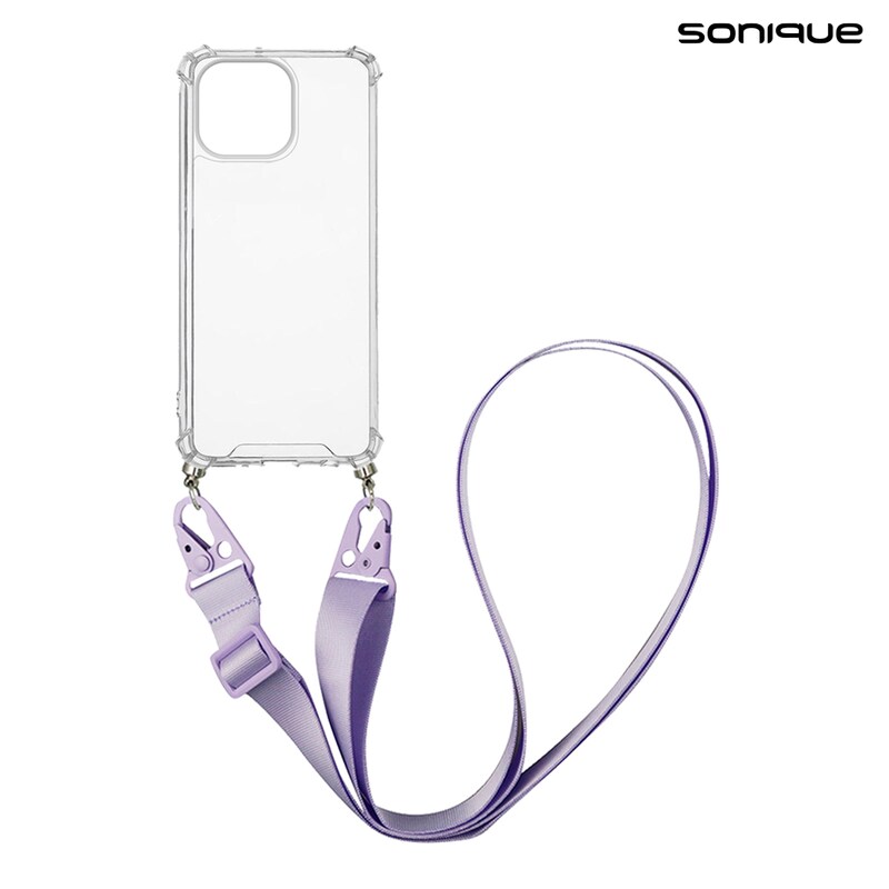 Θήκη Apple iPhone 14 Pro Max - Sonique Armor Clear - Λιλά