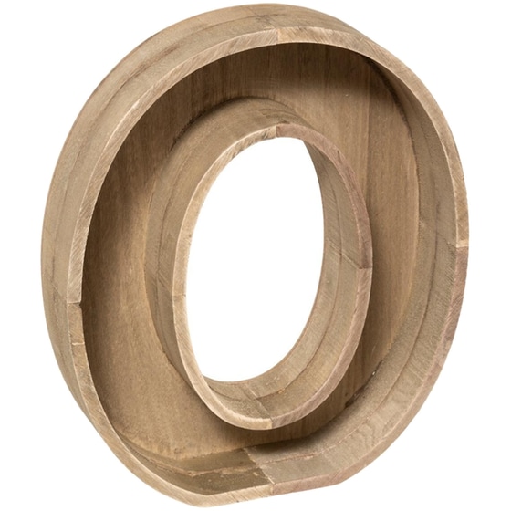Επιτραπέζιο Διακοσμητικό Spitishop Home από MDF 83x5x26cm - Καφέ image 3