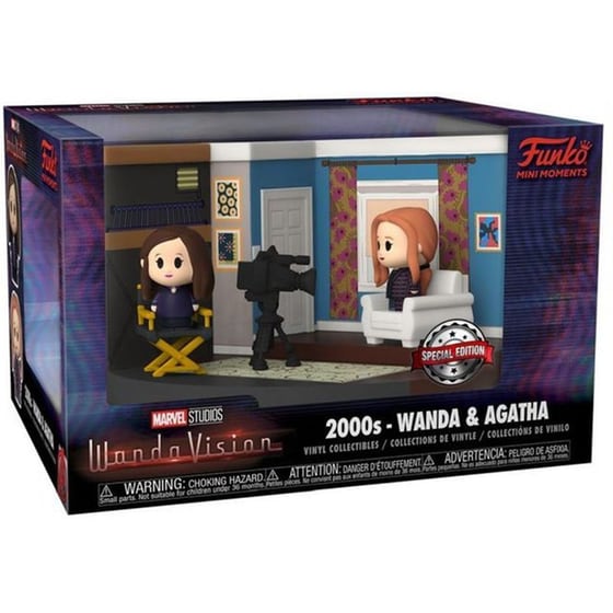 Funko Pop! Mini Moments - Marvel - WandaVision - 2000s - Wanda & Agatha image 1