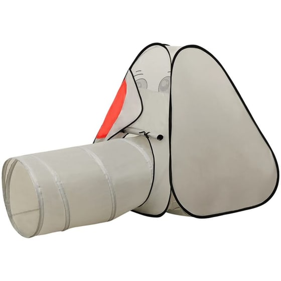 Vidaxl Παιδική Σκηνή Ελέφαντας 174 x 86 x 101 Εκ Γκρι image 3