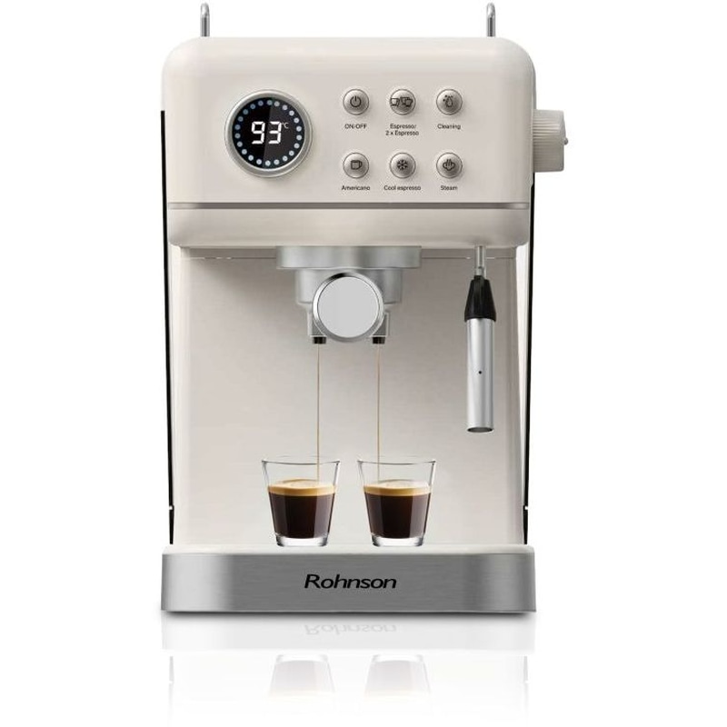 ROHNSON R-98036 1350 W 20 bar Μηχανή Espresso