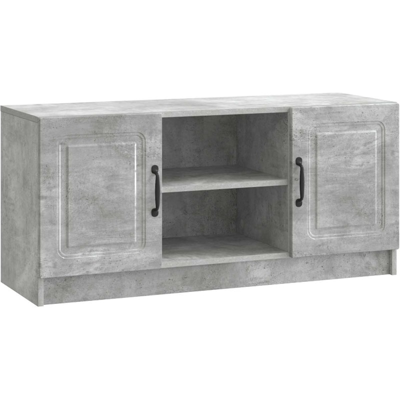 Έπιπλο Τηλεόρασης VidaXL 102x34.5x47 cm - Γκρι Σκυροδέματος