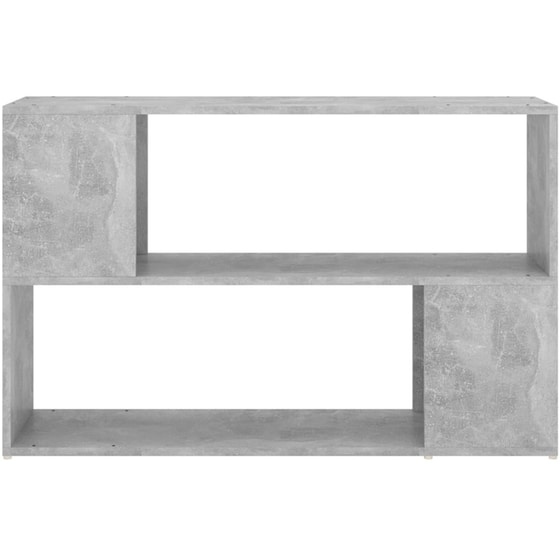 Βιβλιοθήκη VidaXL από Μοριοσανίδα 100x24x63cm - Γκρι image 3