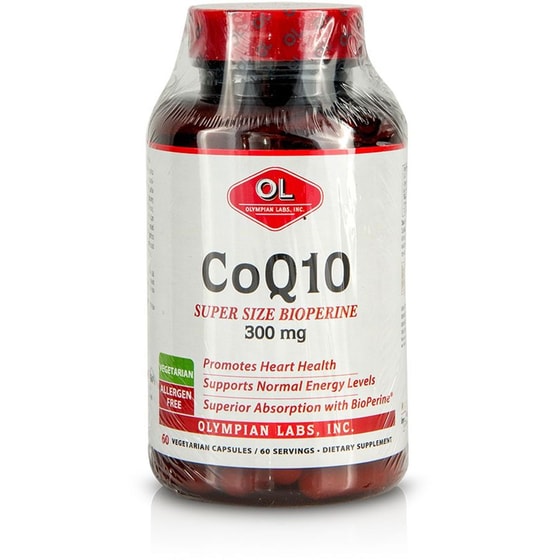 Ένζυμο Olympian Labs CoQ10 Bioperine 300mg - 60 κάψουλες image 0