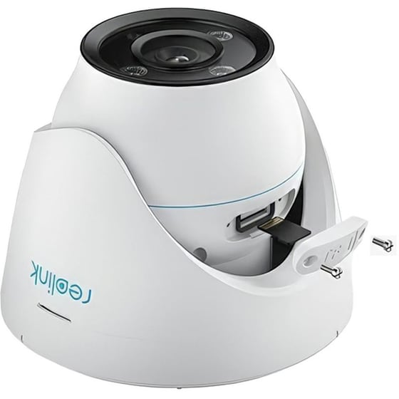 Ενσύρματη IP Camera Reolink P434 4K 8MP Dome με Ανίχνευση Κίνησης image 1