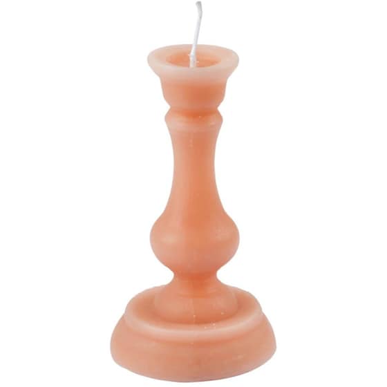 Διακοσμητικό Κερί Spitishop L-c Arty Blush 6bdc042rp 7x12.6cm - Ροζ image 0