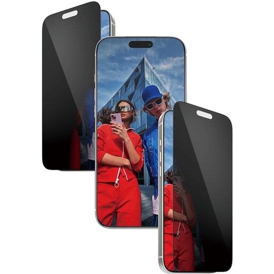 Προστατευτικό οθόνης Apple iPhone 17 Pro Max - PanzerGlass 2-Way Privacy Ultra-Wide Fit Screen Protection image 3