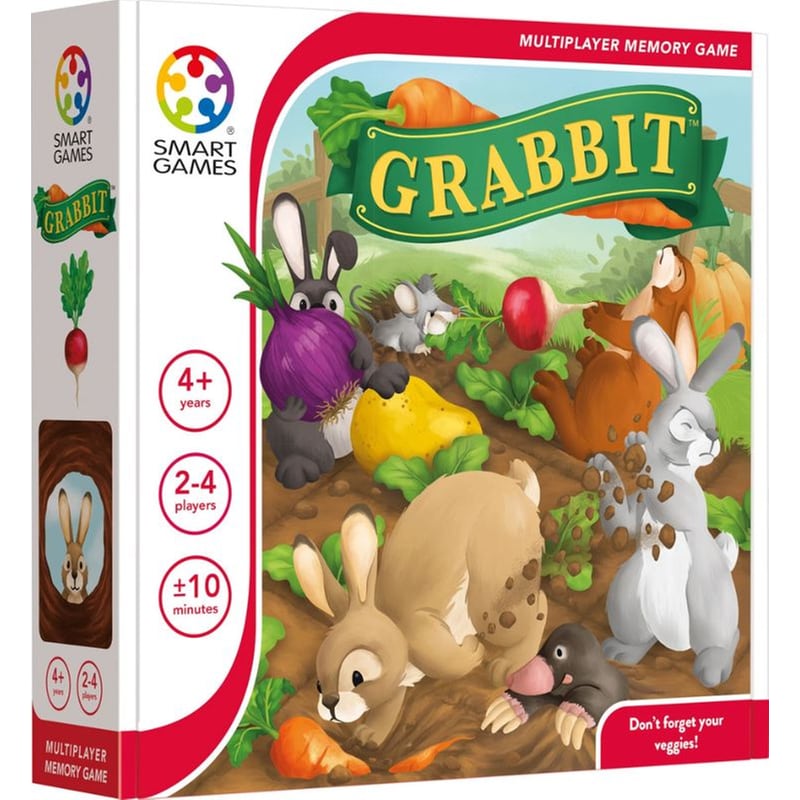 Grabbit Τα Πεινασμένα Λαγουδάκια Επιτραπέζιο (Smart Games)