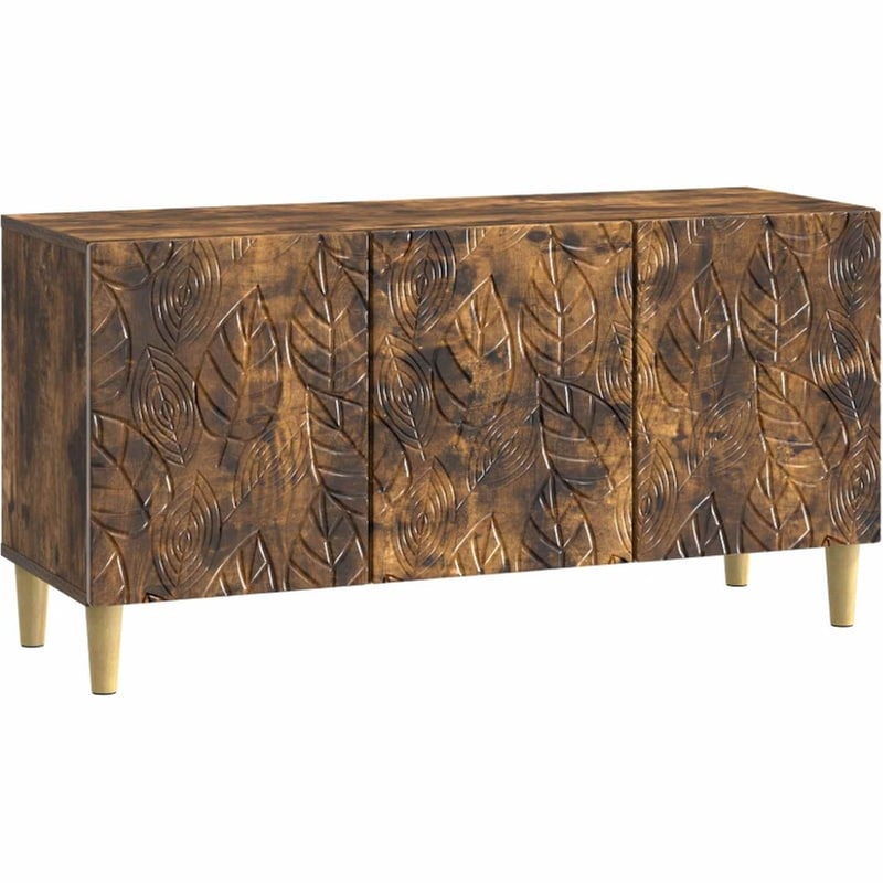 Έπιπλο Τηλεόρασης VidaXL 99x34.5x50 cm - Καπνισμένο Ξύλο Δρυός
