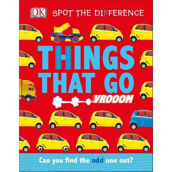 Spot the Difference Things That Go image 0