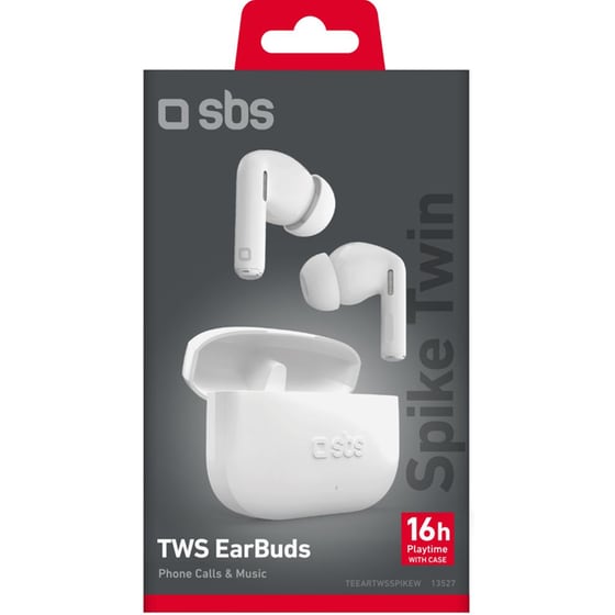 Ακουστικά Bluetooth SBS Spike Twin TWS - White image 1