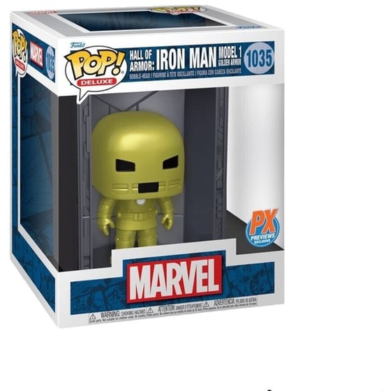 Funko Pop! Deluxe - Marvel - Hall of Armor - Iron Man Model 1 #1035 image 1