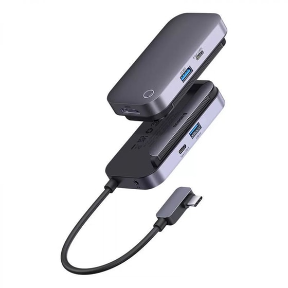 Baseus PadJoy USB Hub Adapter 6 σε 1 συμβατό με USB-C  (WKWJ000013) image 1