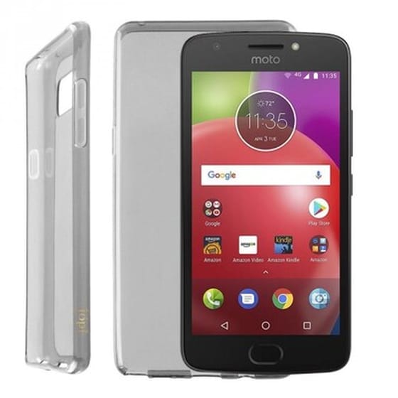 Θήκη Motorola Moto E4 - Idol 1991 Air Slim TPU - Διάφανο Γκρι image 0