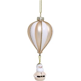 Στολίδι Chic Antique Γυάλινο Αερόστατο Santa