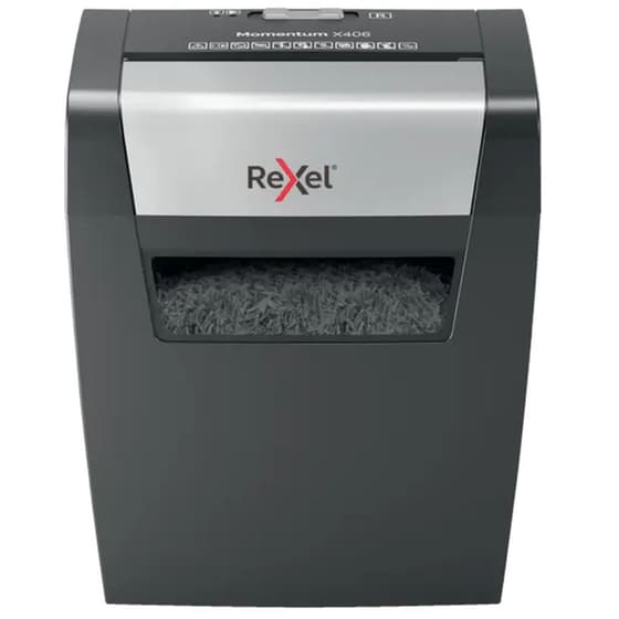 Καταστροφέας εγγράφων Rexel Momentum X406 2104569EU - Μαύρο image 0