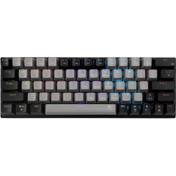 White Shark Wakizashi -2 Ενσύρματο Gaming Πληκτρολόγιο με Red διακόπτες - Γκρι (US) image 0