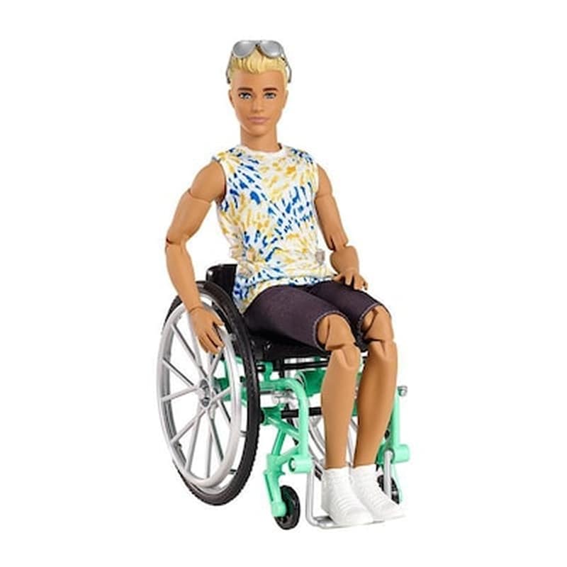 Mattel Barbie Ken Doll – Fashionistas No.167 – Κούκλα Με Αναπηρικό Καροτσάκι (gwx93)