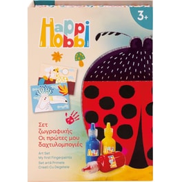 Δαχτυλομπογιές HappiHobbi Art Για 3+ Χρονών
