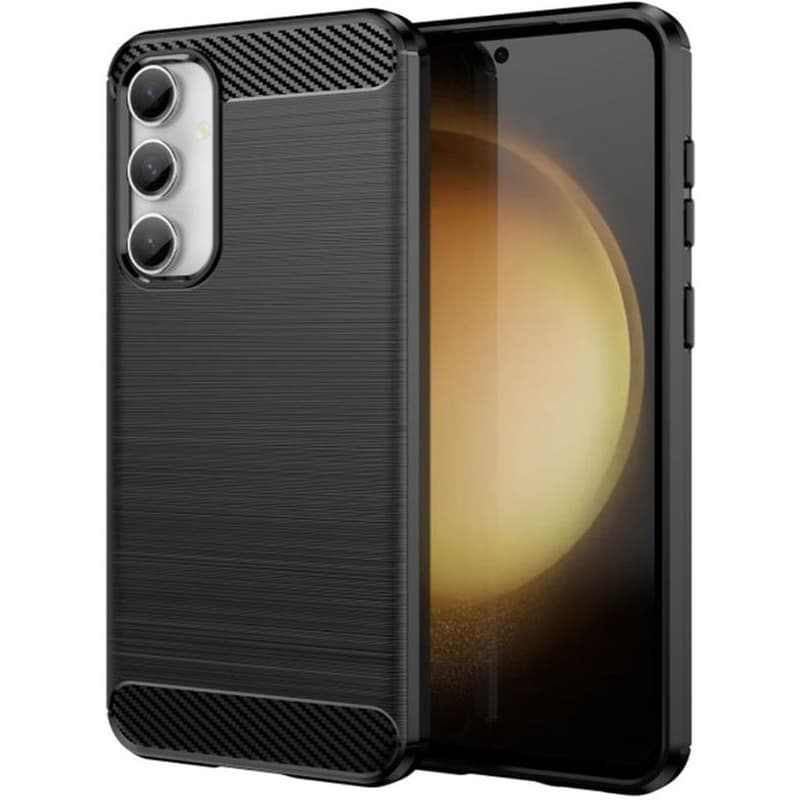 TECHSUIT Θήκη Samsung Galaxy A55 - Techsuit Carbon Silicone - Black