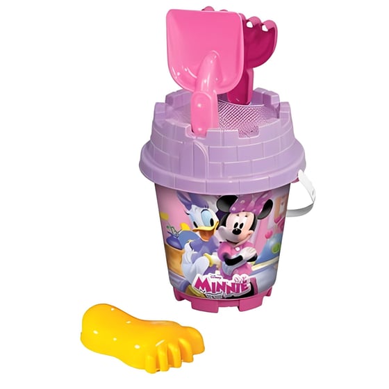 Παιχνίδι Παραλίας Κουβαδάκι John Hellas Minnie Mouse & Daisy - Ροζ/Μωβ image 0