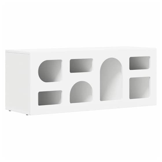 Έπιπλο Τηλεόρασης VidaXL ELST 100 x 35 x 40 cm - Λευκό image 0