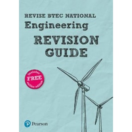 Pearson REVISE BTEC National Engineering Revision Guide inc online edition - 2023 and 2024 exams and assessments