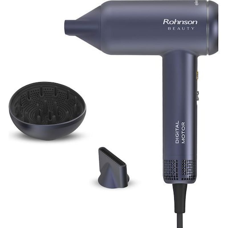 ROHNSON MOD R-684 Σεσουάρ Μαλλιών 1800 W Μωβ