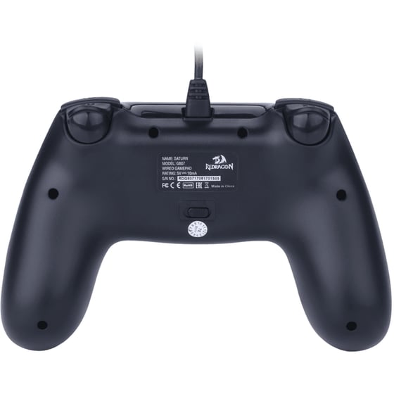 Redragon Saturn G807 Ενσύρματο Χειριστήριο για PC και PS3 - Μαύρο image 3
