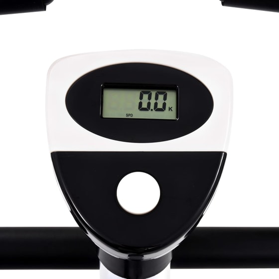 VIDAXL Ποδήλατο Γυμναστικής  Όρθιο Λευκό-Μαύρο image 8