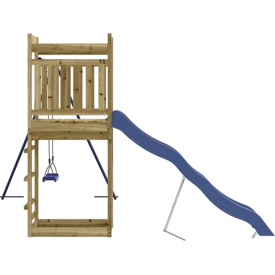 VidaXL Παιδική Χαρά Εξωτερικού Χώρου από Εμποτισμένο Ξύλο Πεύκου image 4