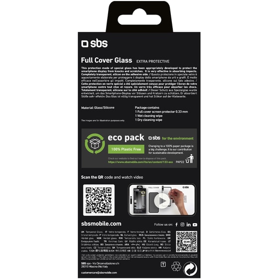 Προστατευτικό οθόνης Apple iPhone 14 Pro Max - Sbs Full Cover Glass image 2