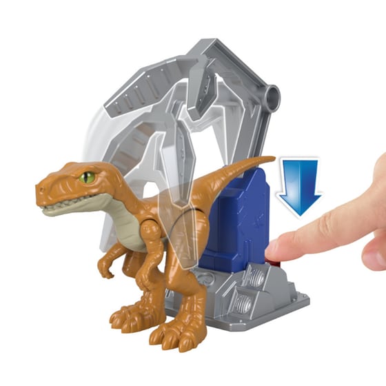 Φιγούρα Imaginext Jurassic World 3 Δεινόσαυρος Με Φίμωτρο - (GVV67) image 4