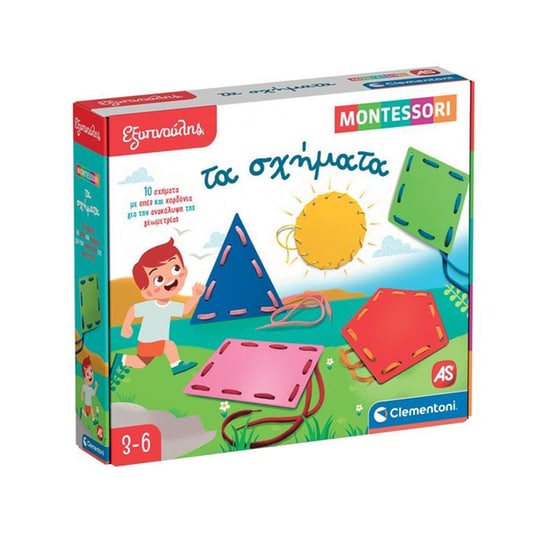 AS Company Clementoni Εξυπνούλης Montessori "Τα Σχήματα" image 5