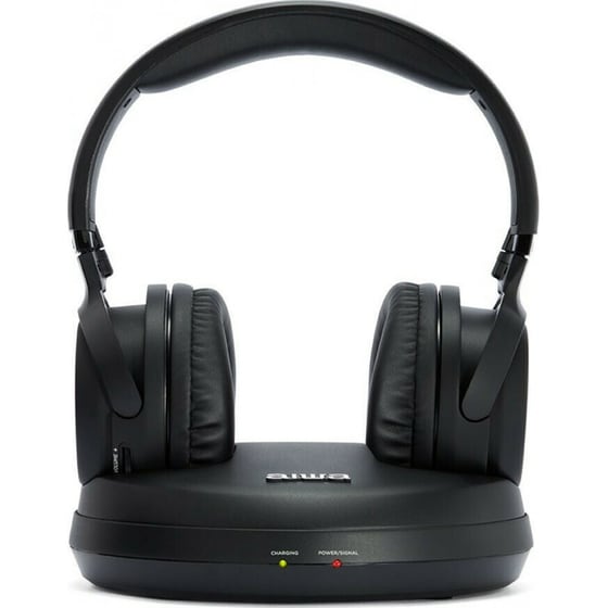 Ασύρματα Ακουστικά Aiwa WHF-880 Ασύρματα Ακουστικά Κεφαλής Μαύρο image 1