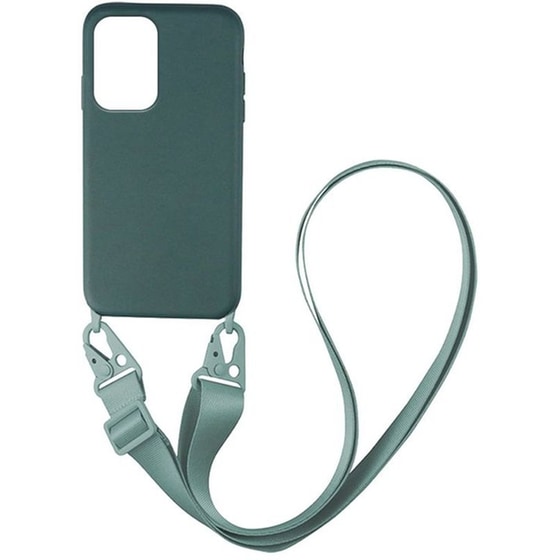 Θήκη Samsung Galaxy A23 5G - Sonique Carryhang Liquid Silicone Strap - Πράσινο image 0