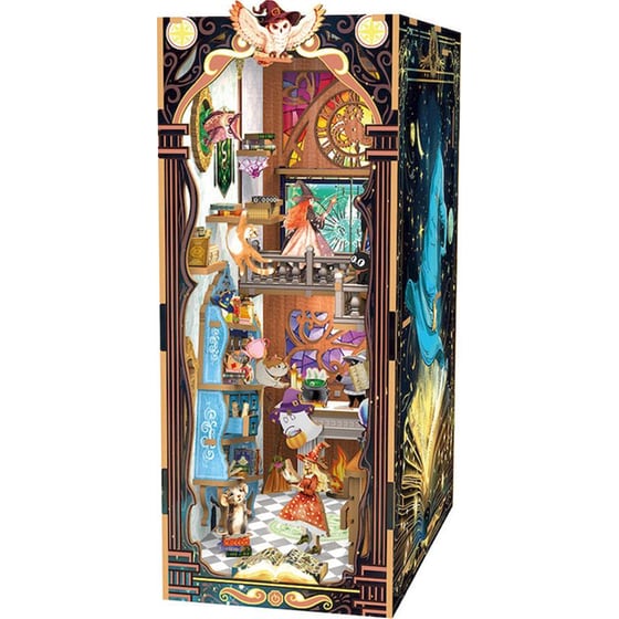 DIY Book Nook Βιβλιοστάτης - Magical Room image 1