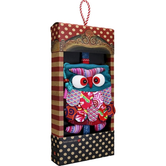 Λαμπάδα Synchronia Τσαντάκι Κουκουβάγια - Πετρόλ image 1