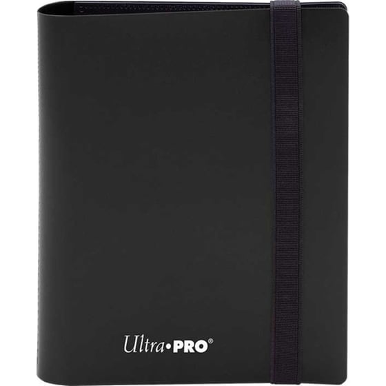Ultra Pro Binder Eclipse Jet Black 2 pockets image 0